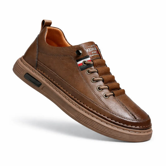 Vinny™ – Baskets Décontractées en Cuir Véritable